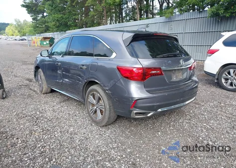 2018 Acura Mdx z USA, uszkodzony, nr VIN 5J8YD4H35JL027211